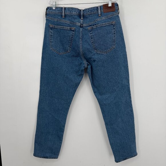 Abercrombie & Fitch Men's Vintage Stretch Straight Jeans Blue Size 36x32 NWT - Picture 5 of 11